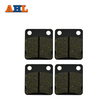 AHL 2 Pairs Motorcycle Brake Pads for KAWASAKI KVF 300 B1 B2 B3 B4 (2x4) Prairie 1999-2002 Black Brake Disc Pad 2024 - buy cheap