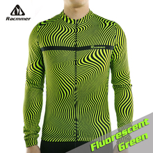 Racmmer 2020 Mtb Cycling Jersey Mens Long Sleeve Cycling Clothing Bicycle Ropa Maillot Ciclismo Breathable Bike Shirts Sportwear 2024 - buy cheap