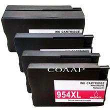 4pk recargable hp 954 cartucho de tinta para hp OfficeJet 954 Pro 7740, 8210, 8710, 8720, 8730 impresora 2024 - compra barato