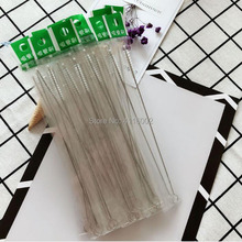 1000pcs 180mm Length Stainless Steel Nylon Straw Cleaning Brush Drinking Pipe Tube Cleaner With Opp Bag 2024 - buy cheap