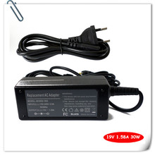 Cargador de batería portátil para HP Mini 100-1125nr 110-1022nr 110-1020NR 110-1030nr, adaptador de CA, cable de fuente de alimentación de 19V 1.58A 30W 2024 - compra barato