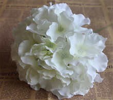 Гортензия цветок Dia. 16 см/6,3 дюйма искусственные гортензии для DIY букет невесты на запястье цветы свадьба центральная часть 2024 - купить недорого