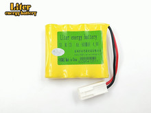 Bateria recarregável 4.8 V 900 mAh AA 4 em conjunto Shuangying 1 Ni-Cd bateria RC Carro E519 E511 plugue da bateria Com EL-2P 2024 - compre barato