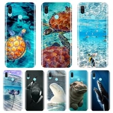 Back Cover For Huawei Nova Smart Lite 2017 Turtle Fish Blue Soft Silicone Phone Case For Huawei Nova 2i 2 Lite Plus 3 3I 3E Case 2024 - buy cheap