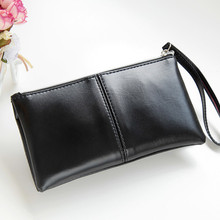 2018 Hot Fashion Women Wallets handbag solid PU Leather Long bag pouch wristlet clutch Lady brand Cash phone card coin Purse 2024 - buy cheap