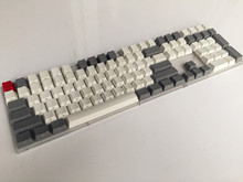 Side Print Blank 108  layout Thick PBT White Grey Keycap  For OEM Cherry MX Switches Mechanical Gaming Keyboard 2024 - buy cheap
