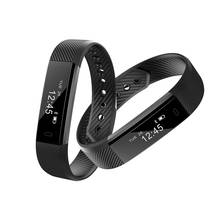 ZUCZUGID115 Smart Bracelet Fitness Tracker Step Counter Activity Monitor Band Alarm Clock Vibration Wristband for iphone Android 2024 - buy cheap