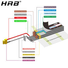 HRB 22,2 V 5000mah Lipo 6S батарея EC5 T Deans XT60 TRX XT90 для квадрокоптера FPV самолеты Багги автомобили катамаран лодка RC части 50C 2024 - купить недорого