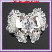 Silver plated beautiful Pearl bowknot brooch for wedding,party.etc 2024 - купить недорого