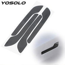 YOSOLO 4 Pieces/Set DIY Car Door Handle Sticker For Tesla Model 3 Protector Decals Anti-scratch Door Handle Wrap Car-styling 2024 - buy cheap