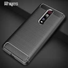 Whyes Soft Silicone Case For Xiaomi Redmi K30 K20 Pro Carbon Fiber ShockProof TPU Cover For Xiaomi Redmi K20 Case 2024 - buy cheap