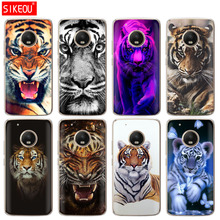 silicone case phone cover For Motorola Moto G6 G5 G5S Z2 Z3 PLAY PLUS X4 E4 E5 C animal tiger 2024 - buy cheap