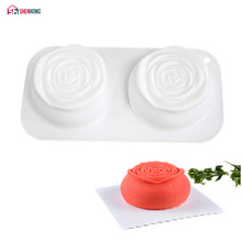 Novas Flores Forma Molde Do Bolo Moule Silikonform Congelados Partido Fondant Silicone Mold Para O Cozimento Casa Mousse de Cozimento DIY Cômoda 2024 - compre barato