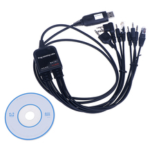 8 in 1 Computer USB Programming Cable for kenwood For baofeng motorola yaesu for icom Handy walkie talkie car radio CD Software 2024 - buy cheap