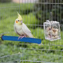 Горячая продажа попугай перчи птица подставка натуральные декоративные игрушки для птичьих клеток для маленьких и средних птиц 2024 - купить недорого