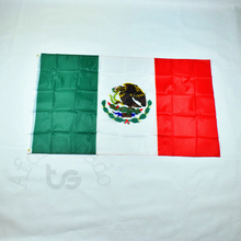 Bandera mexicana de 90x150cm, cartel de 3x5 pies para colgar la bandera nacional para reuniones, desfiles, fiestas, decoración 2024 - compra barato