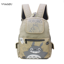 Totoro mochila japonesa para adolescentes, bolsa de ombro para cosplay do anime meu próximo totoro, bolsa para laptop 2024 - compre barato