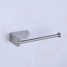 304 Stainless steel paper holder for punch-free bathroom towel rack kitchen hardware no need hole 2024 - buy cheap