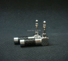 2x 3.5mm (1/8") Male Stereo Connector 90 Degree Right-angle Adapter Audio Plug 2024 - buy cheap
