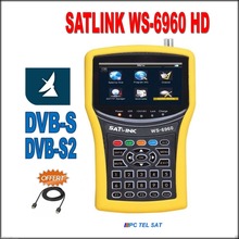 Satellite Finder Meter satlink 6960, ЖК-дисплей 4,3 inchHD, 6960, MPEG4, satlink 2024 - купить недорого