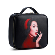 2019 New Brand Makeup Box Artist Professional Beauty Cartoon Cosmetic Case Makeup Bag Tattoo Nail Multilayer Toolbox Storage Bag 2024 - buy cheap