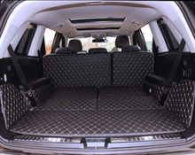 Buena alfombrilla Esteras especiales para maletero, alfombras impermeables para Mercedes Benz GL 550, 7 asientos, X164, 2011-2006, GL550, 2009, envío gratis 2024 - compra barato