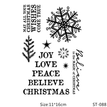 ZhuoAng Christmas tree/Happy Christmas Transparent and Clear Stamp DIY Scrapbooking Album Card Making DIY Decoration Making 2024 - buy cheap