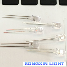 Wholesale 50 pcs lot 5mm IR Infrared LED 940nm Lamp Transmitting Tube Emitting Diode High Power 2024 - buy cheap