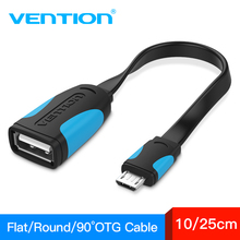 Vention OTG Cable USB 2.0 Adapter For Android Samsung S6 Redmi Note 5 Micro USB Connector For Xiaomi Tablet Pc OTG Adapter 2024 - buy cheap