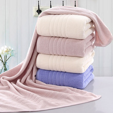 Toallas de baño absorbentes de algodón puro suave para adultos, para el hogar, 70x140, de playa, absorción rápida 2024 - compra barato