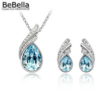 BeBella crystal pendant necklace set Made with Swarovski Elements for women gift 2024 - buy cheap