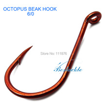 50 X High Quality Chemically Sharpened Octopus Beak Hooks in Sizes 6/0,Fishing Hook Fishing Tackle with Free Shipping 2024 - buy cheap