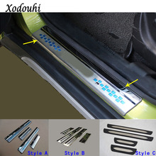 For Suzuki S-cross scross SX4 2014 2015 2016 2017 car Stainless Steel pedal Door scuff plate Cover threshold stick external 4pcs 2024 - buy cheap