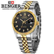 Switzerland BINGER Watch Men Automatic Mechanical Mens Watches Top Brand Luxury Wristwatch Sapphire waterproof reloj hombre 2018 2024 - buy cheap