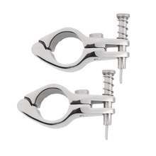 2pcs Boat Cover Canopy Fitting Clamp Suits for 22MM OD Tube Stainless Steel 2024 - buy cheap