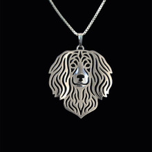 Boykin Spaniel jewelry - Gold and silver pendant and necklace  jewelry Simple abstract animal 2024 - buy cheap