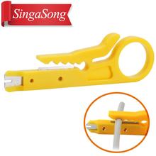 Mini Portable Wire Stripper Knife Crimper Pliers Crimping Tool Cable Stripping Wire Cutter Multi Tools Cut Line Pocket Multitool 2024 - купить недорого