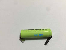 New genuine 1.2V 4/5AAA Ni MH rechargeable battery shaver NI-MH with solder feet 900MAH Rechargeable Li-ion Cell 2024 - buy cheap