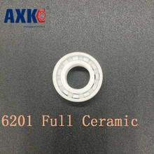 Axk 6201 Полный керамический подшипник (1 шт.) 12*32*10 мм, Zro2 материал 6201ce полностью из циркониевой керамики керамические шарикоподшипники 2024 - купить недорого