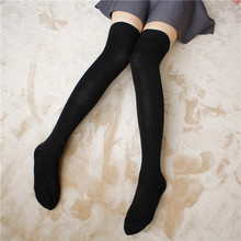 New Fashion Long Sexy Stockings Ladies Women Stockings Winter Soft Cable Knit Over Knee Long Boot Thigh High Warm Stocking Thick 2024 - buy cheap