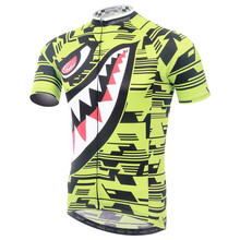 Xintown 2018 New Shark Cycling Jersey Tops Breathable MTB Bicycle Cycling Clothing Ropa Ciclismo Maillot Bike Jersey Clothes 2024 - buy cheap
