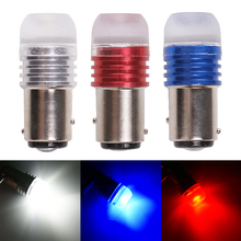 RXZ 2pcs Strobe 1157 Led BAY15D P21/5W 5630LED Flash light brake blink light Lamp Bulb red white Blue Auto Brake Tail Stop Light 2024 - buy cheap