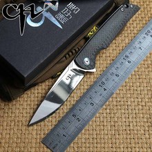 CH 3510 Folding knife VG10 blade Flipper ball bearing Carbon fiber handle outdoor survival camping hunt pocket knives EDC tools 2024 - buy cheap