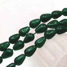 4x6 6x8 8x10 8x12 10x15mm Accessory Crafts Part Green Malay Chalcedony Loose Beads Stone Craft DIY 15inch Jewelry Making Fitting 2024 - buy cheap