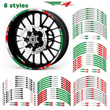 High Quality Motorcycle Wheel Decal Reflective Stickers For Aprilia RSV4 R/RR RSV4 RF RSV4 RFW MISANO RSV4 FACTORY ABS 2024 - buy cheap