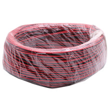 50m 100m 22AWG 2Pins red+black Wire Extension Cable For 5050 3528 Single Color LED Strip Light 2024 - buy cheap