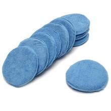 Soft Microfiber Auto Wax Applicator Pad Polishing Sponge for applying and removing wax Car Care 2024 - buy cheap