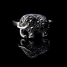 L & p tailândia anel de elefante autêntico 100% prata esterlina 925, vintage estilo punk para homens e mulheres, joias 2024 - compre barato