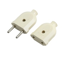 European Plug Adapter EU Male And Female Socket 250V 10A 4.0mm Plug Extension Connector For Power Cord 2024 - buy cheap