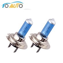 2pcs H7 Halogen 55W Headlight Bulbs 12V 5000K Car Halogen Lamp H7 HeadLamp Auto White 2024 - buy cheap